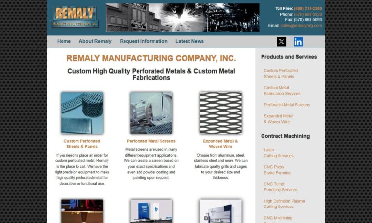 Remaly Manufacturing Company, Inc.